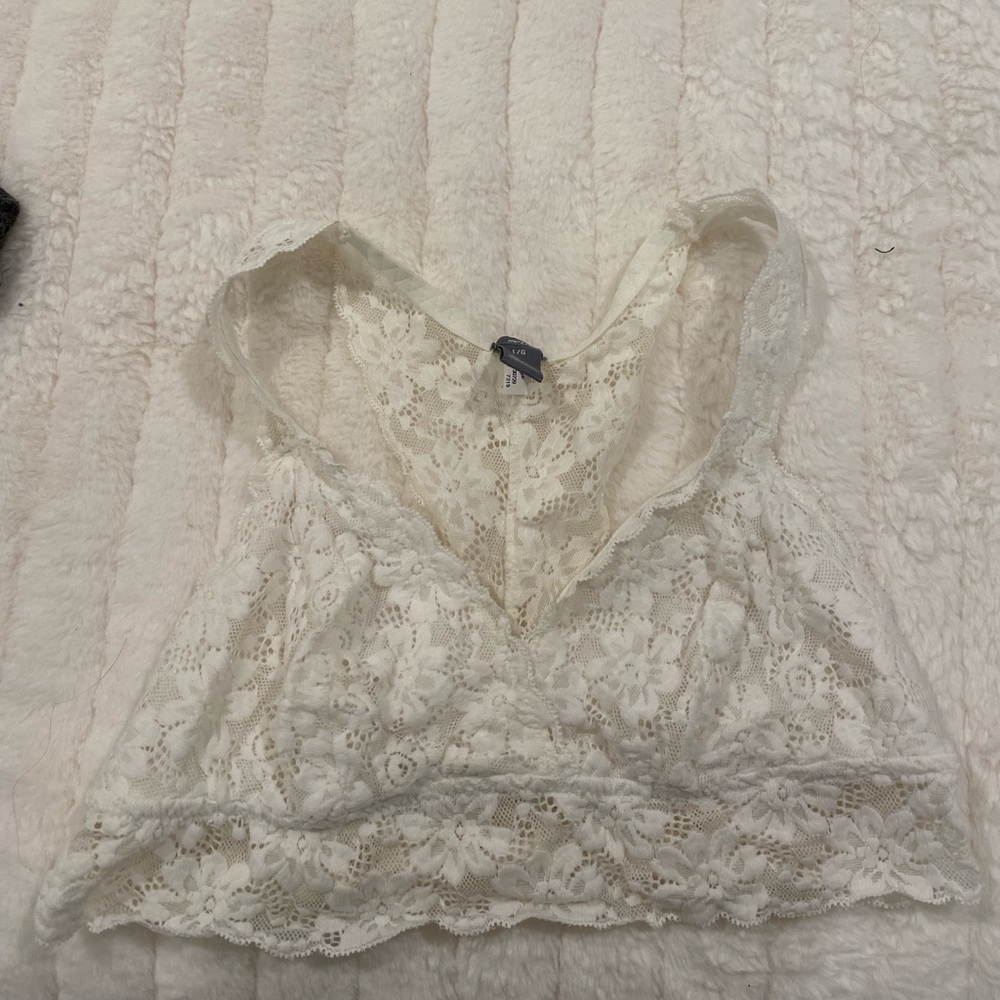 Aerie white bralette